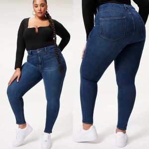 Good American Good Legs Skinny Jean Blue004 Size 14/32